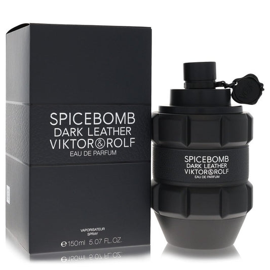 Spice Bomb Dark Leather 5 oz Eau De Parfum Spray For Men By Viktor & Rolf