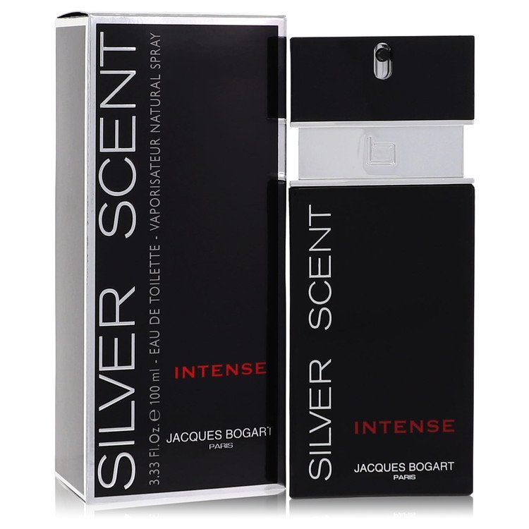 Silver Scent Intense 3.33 oz Eau De Toilette Spray For Men By Jacques Bogart