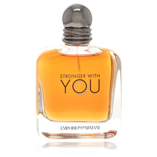Stronger With You 3.4 oz Eau De Toilette Spray (Tester) For Men By Giorgio Armani