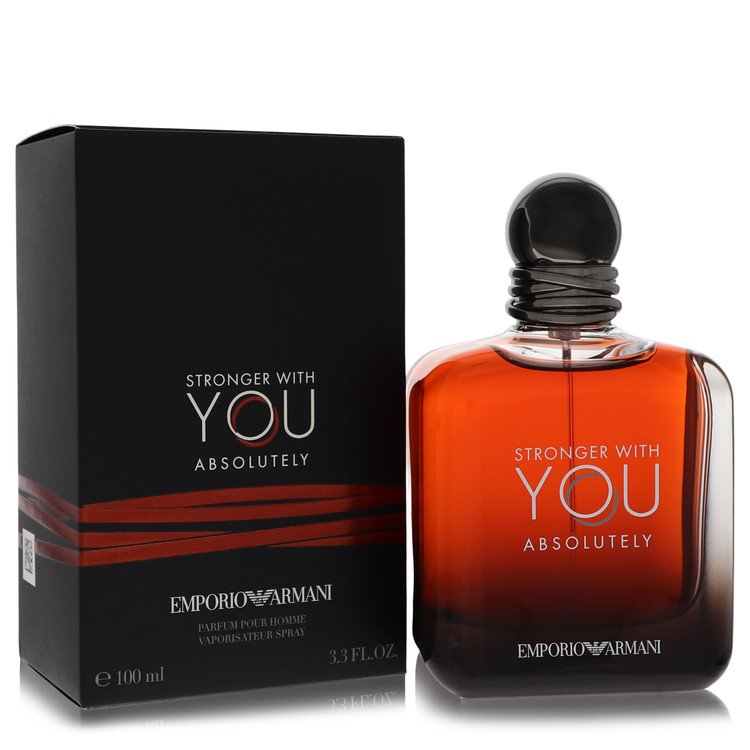 Stronger With You Absolutely 3.3 oz Eau De Parfum Spray For Men By Giorgio Armani