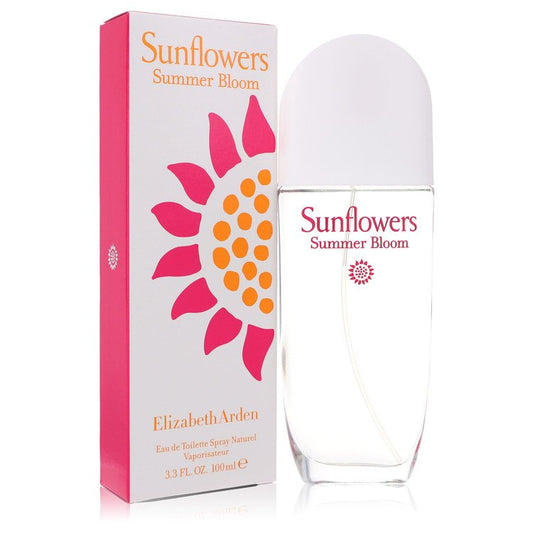 Sunflowers Summer Bloom 3.3 oz Eau De Toilette Spray For Women By Elizabeth Arden