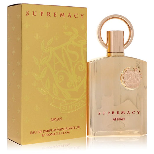 Supremacy Gold Eau De Parfum Spray 3.4 oz Eau De Parfum Spray (Unisex) For Men By Afnan
