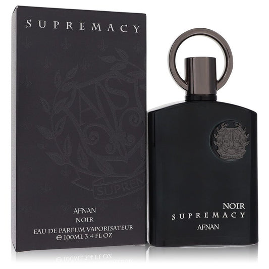 Supremacy Noir 3.4 oz Eau De Parfum Spray For Men By Afnan