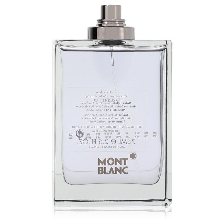 Starwalker Eau De Toilette Spray 2.5 oz Eau De Toilette Spray (Tester) For Men By Mont Blanc