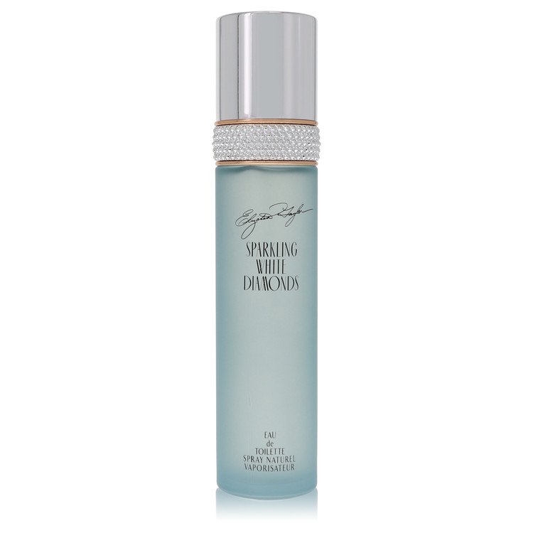 Sparkling White Diamonds Eau De Toilette Spray 3.4 oz Eau De Toilette Spray (unboxed) For Women By Elizabeth Taylor