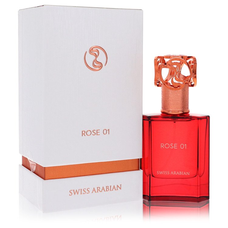 Swiss Arabian Rose 01 Eau De Parfum Spray 1.7 oz Eau De Parfum Spray (Unisex) For Men By Swiss Arabian