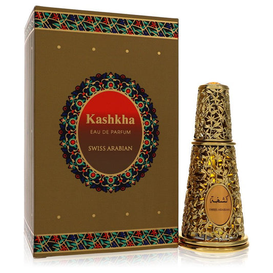 Swiss Arabian Kashkha Eau De Parfum Spray 1.7 oz Eau De Parfum Spray (Unisex) For Men By Swiss Arabian