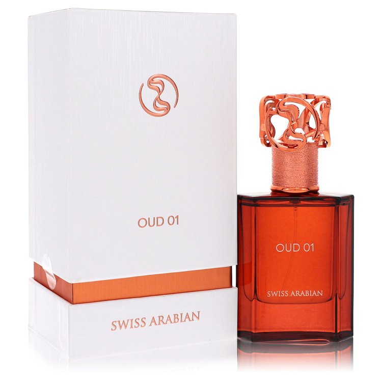 Swiss Arabian Oud 01 Eau De Parfum Spray 1.7 oz Eau De Parfum Spray (Unisex) For Men By Swiss Arabian