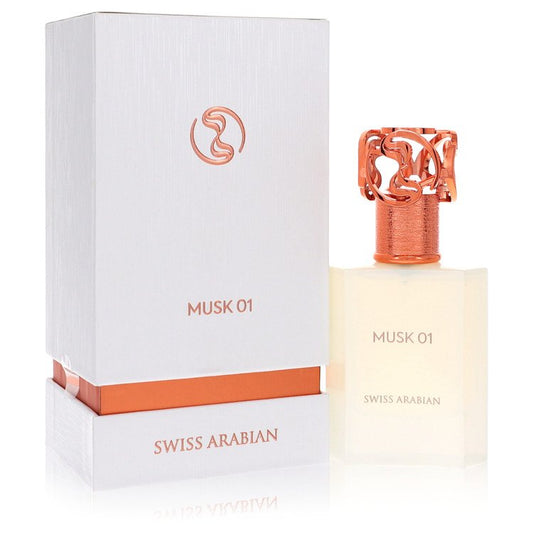 Swiss Arabian Musk 01 Eau De Parfum Spray 1.7 oz Eau De Parfum Spray (Unisex) For Men By Swiss Arabian