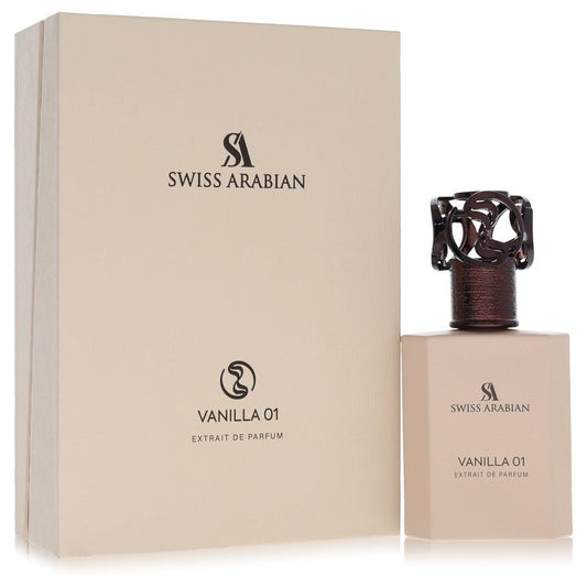 Swiss Arabian Vanilla 01 Extrait De Parfum Spray 1.7 oz Extrait De Parfum Spray (Unisex) For Women By Swiss Arabian