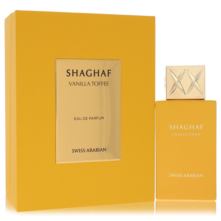 Swiss Arabian Shaghaf Vanilla Toffee Eau De Parfum Spray 2.5 oz Eau De Parfum Spray (Unisex) For Women By Swiss Arabian