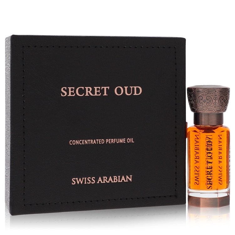 Swiss Arabian Secret Oud Concentrated Perfume Oil 0.4 oz Concentrated Perfume Oil (Unisex) For Men By Swiss Arabian
