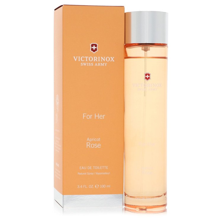 Swiss Army For Her Apricot Rose 3.4 oz Eau De Toilette Spray For Women By Swiss Army