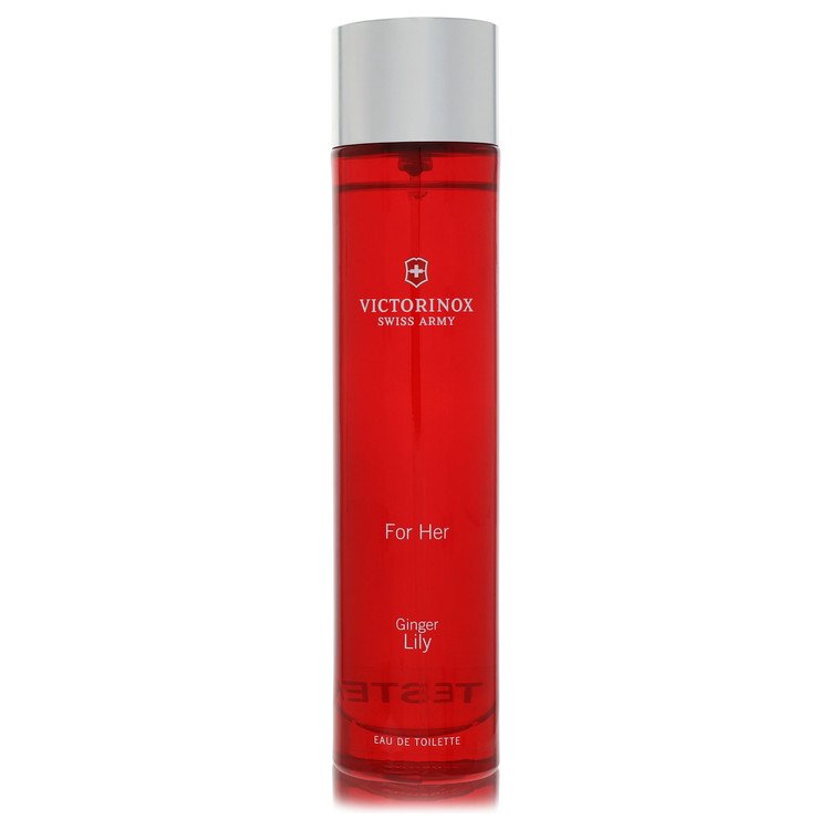Swiss Army Ginger Lily Eau De Toilette Spray 3.4 oz Eau De Toilette Spray (Tester) For Women By Victorinox