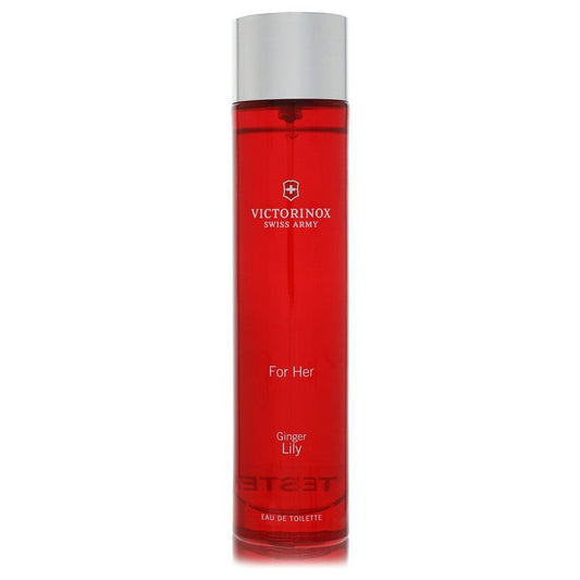Swiss Army Ginger Lily Eau De Toilette Spray 3.4 oz Eau De Toilette Spray (Tester) For Women By Victorinox