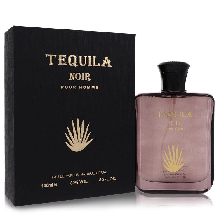 Tequila Pour Homme Noir 3.3 oz Eau De Parfum Spray For Men By Tequila Perfumes