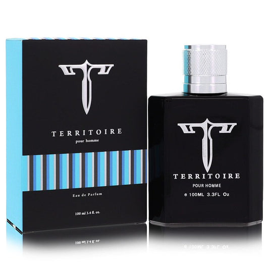 Territoire 3.4 oz Eau De Parfum Spray For Men By YZY Perfume