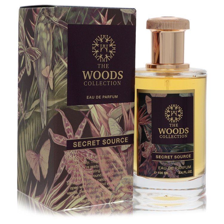 The Woods Collection Secret Source Eau De Parfum Spray 3.4 oz Eau De Parfum Spray (Unisex) For Women By The Woods Collection