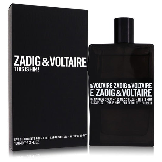 This Is Him 3.4 oz Eau De Toilette Spray For Men By Zadig & Voltaire