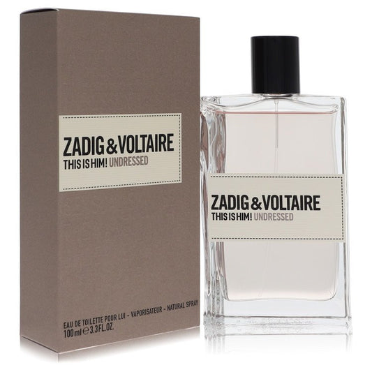 This Is Him Undressed 3.3 oz Eau De Toilette Spray For Men By Zadig & Voltaire