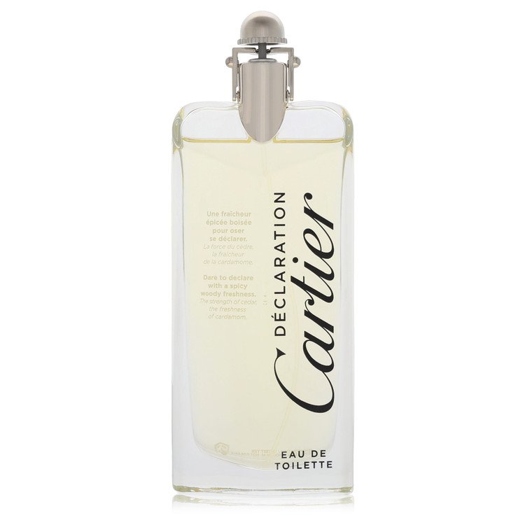 Declaration Eau De Toilette Spray By Cartier 3.3 oz Eau De Toilette Spray (Tester) For Men By Cartier