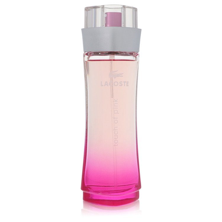 Touch Of Pink Eau De Toilette Spray 3 oz Eau De Toilette Spray (Tester) For Women By Lacoste