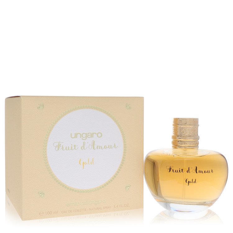 Ungaro Fruit D'amour Gold 3.4 oz Eau De Toilette Spray For Women By Ungaro