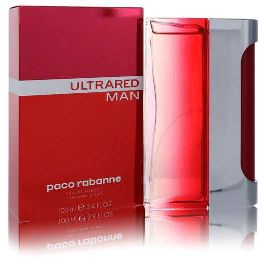 Ultrared 3.4 oz Eau De Toilette Spray For Men By Paco Rabanne