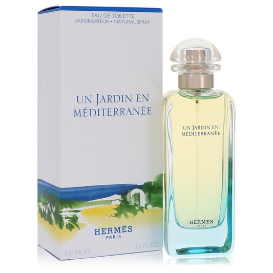 Un Jardin En Mediterranee Eau De Toilette Spray 3.4 oz Eau De Toilette Spray (Unisex) For Men By Hermes
