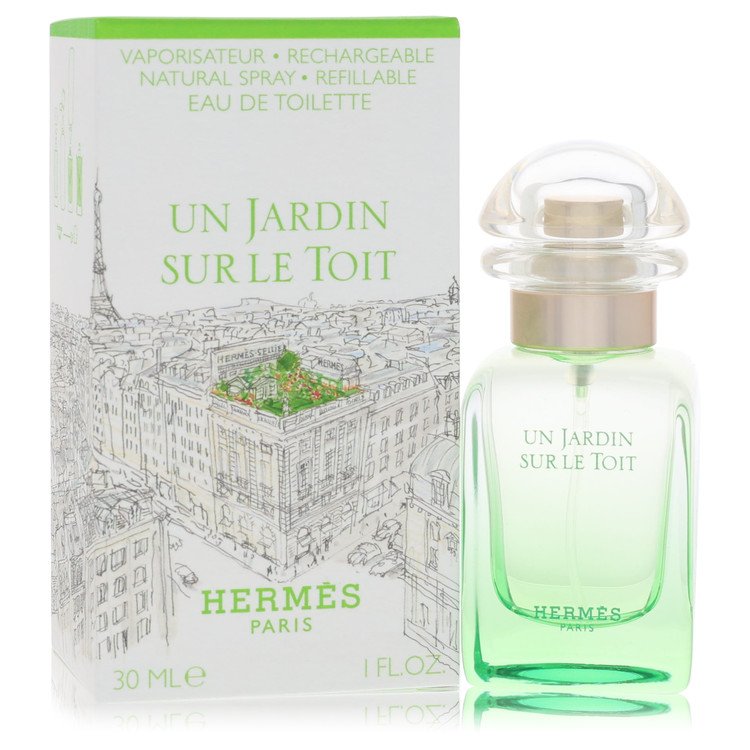 Un Jardin Sur Le Toit 1 oz Eau De Toilette Spray For Men By Hermes