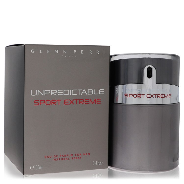 Unpredictable Sport Extreme 3.4 oz Eau De Parfum Spray For Men By Glenn Perri