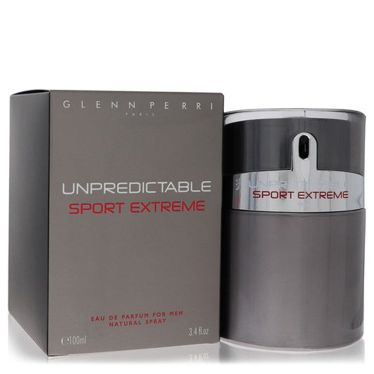 Unpredictable Sport Extreme 3.4 oz Eau De Parfum Spray For Men By Glenn Perri