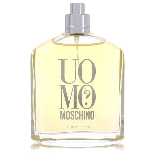 Uomo Moschino Eau De Toilette Spray 4.2 oz Eau De Toilette Spray (Tester) For Men By Moschino
