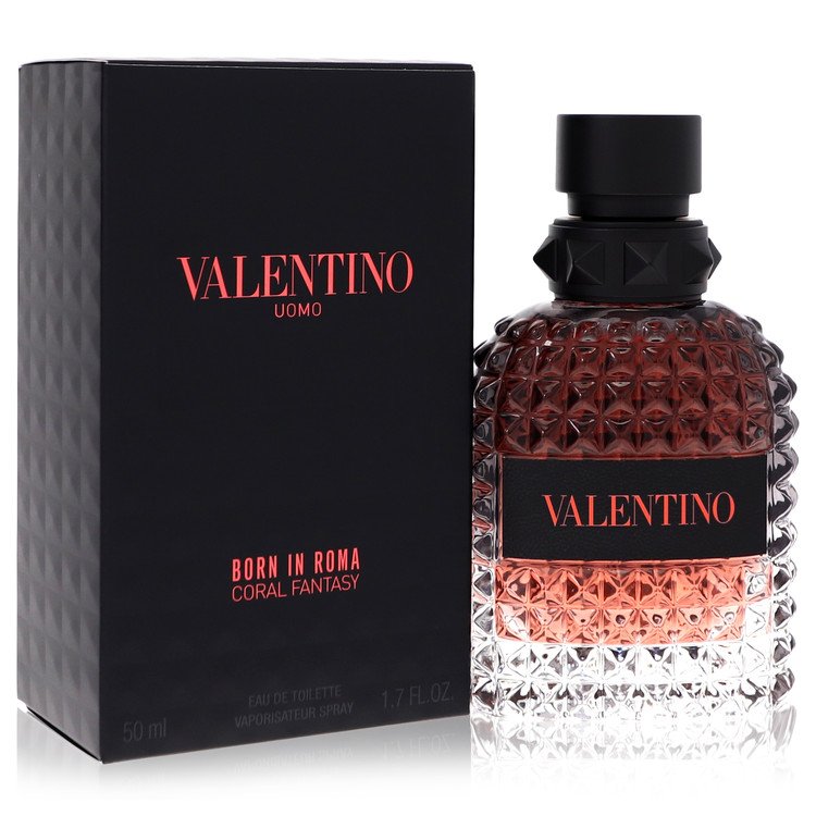 Valentino Uomo Born In Roma Coral Fantasy 1.7 oz Eau De Toilette Spray For Men By Valentino