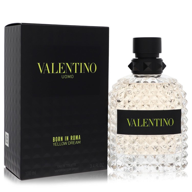 Valentino Uomo Born In Roma Yellow Dream 3.4 oz Eau De Toilette Spray For Men By Valentino