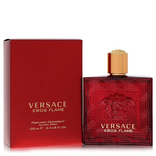 Versace Eros Flame 3.4 oz Deodorant Spray For Men By Versace