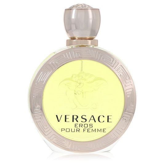 Versace Eros Eau De Toilette Spray 3.4 oz Eau De Toilette Spray (Tester) For Women By Versace