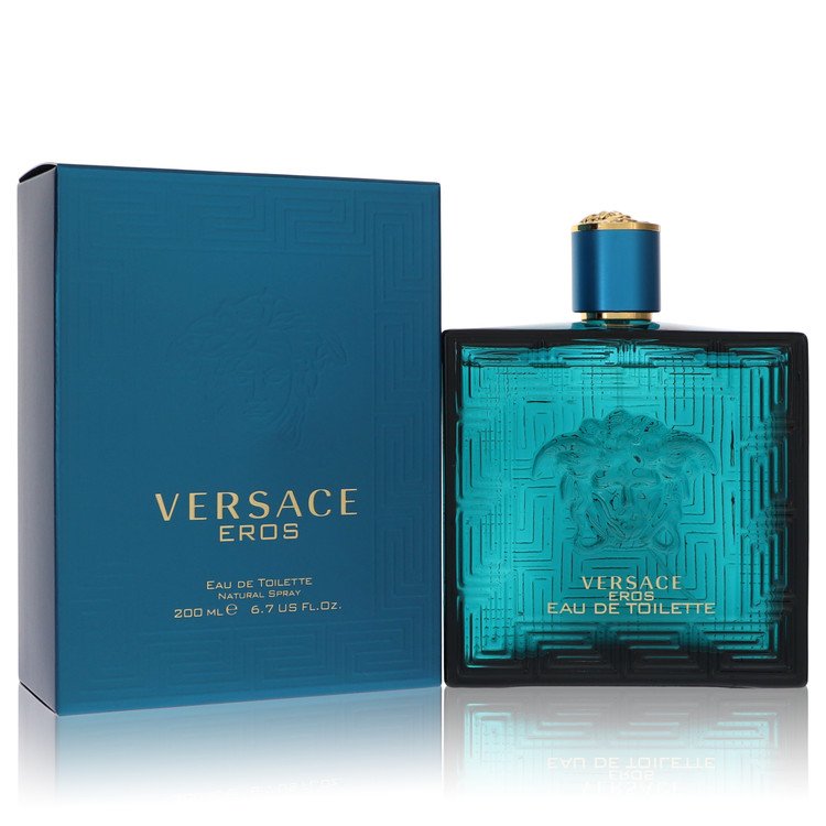 Versace Eros 6.7 oz Eau De Toilette Spray For Men By Versace