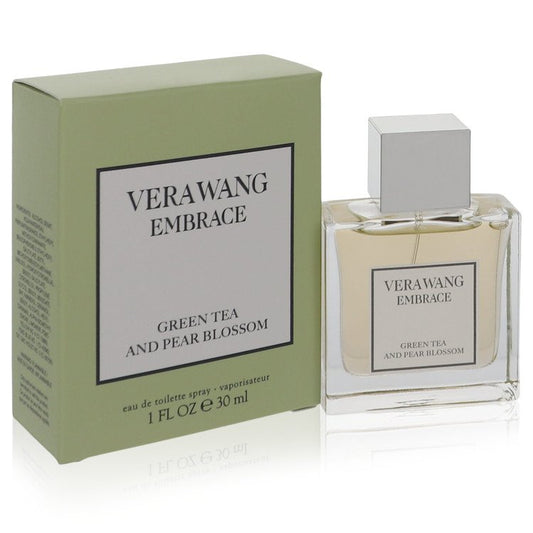 Vera Wang Embrace Green Tea And Pear Blossom 1 oz Eau De Toilette Spray For Women By Vera Wang