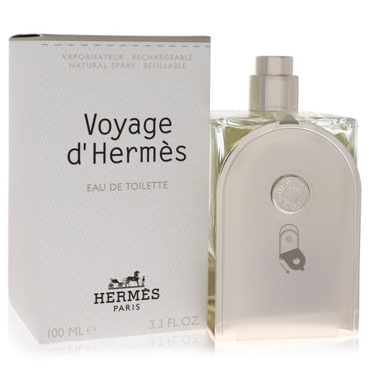 Voyage D'hermes Eau De Toilette Spray Refillable 3.3 oz Eau De Toilette Spray Refillable (Unisex) For Men By Hermes