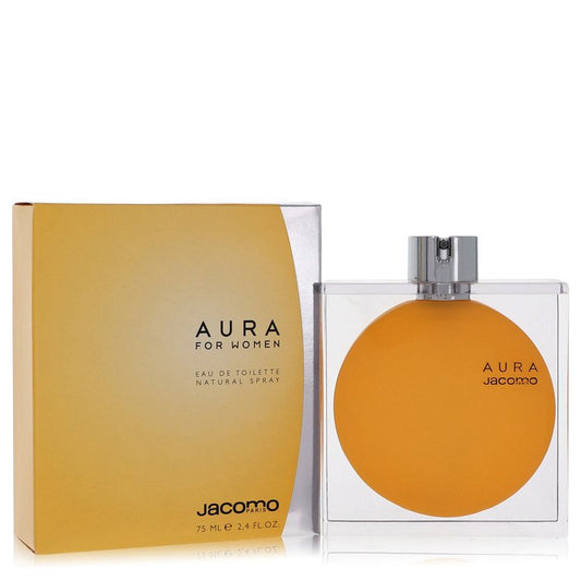 Aura 2.4 oz Eau De Toilette Spray For Women By Jacomo