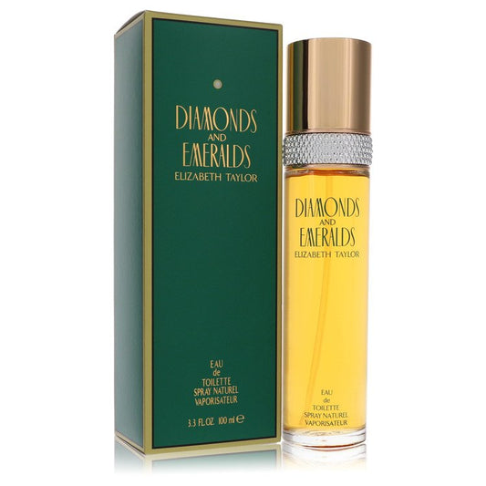 Diamonds & Emeralds 3.3 oz Eau De Toilette Spray For Women By Elizabeth Taylor