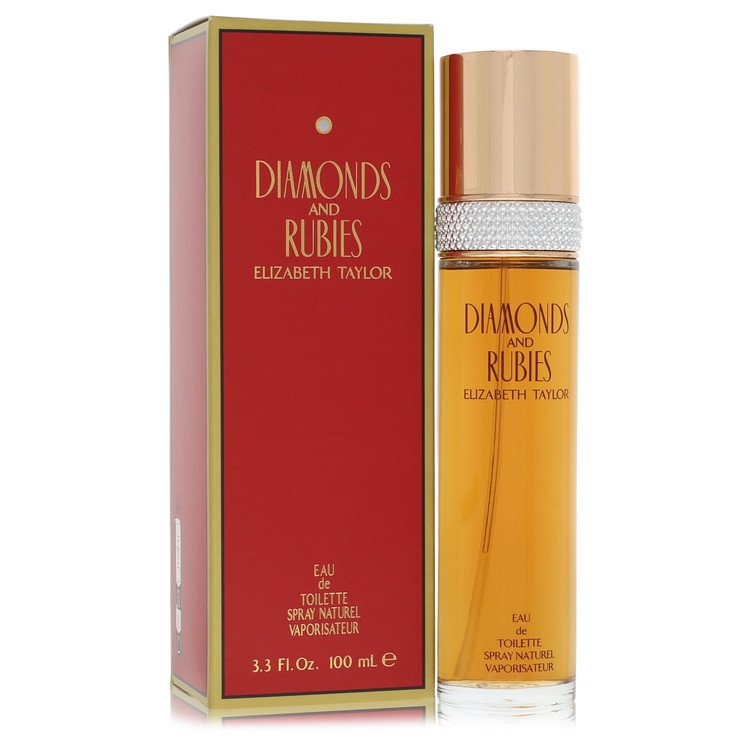 Diamonds & Rubies 3.4 oz Eau De Toilette Spray For Women By Elizabeth Taylor