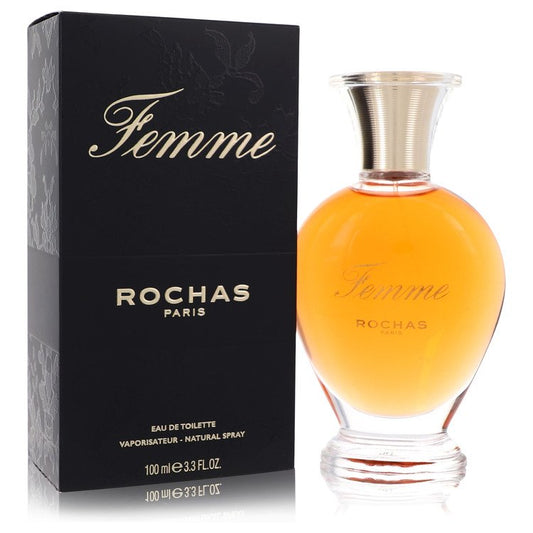 Femme Rochas 3.4 oz Eau De Toilette Spray For Women By Rochas