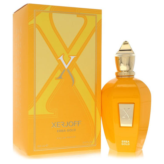 Xerjoff Erba Gold Eau De Parfum Spray 3.4 oz Eau De Parfum Spray (Unisex) For Women By Xerjoff