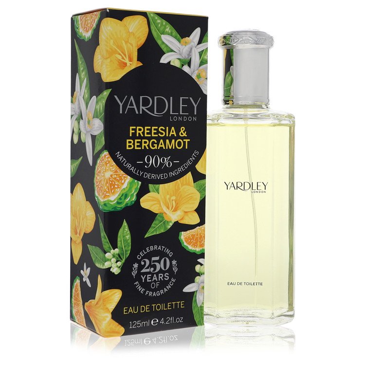 Yardley Freesia & Bergamot 4.2 oz Eau De Toilette Spray For Women By Yardley London