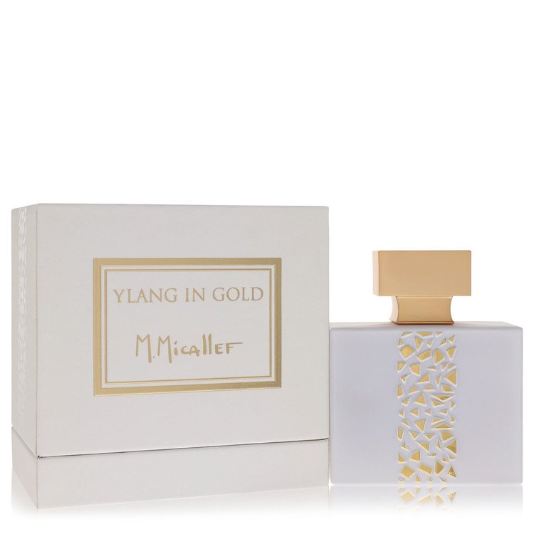 Ylang In Gold 3.3 oz Eau De Parfum Spray For Women By M. Micallef