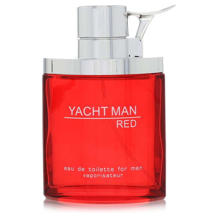 Yacht Man Red Eau De Toilette Spray 3.4 oz Eau De Toilette Spray (unboxed) For Men By Myrurgia