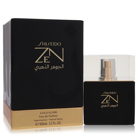 Zen Gold Elixir 3.4 oz Eau De Parfum Spray For Women By Shiseido